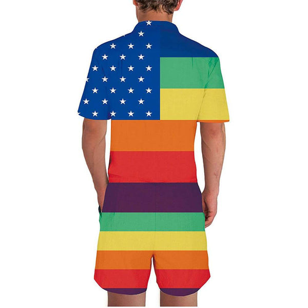 Mens on sale pride romper