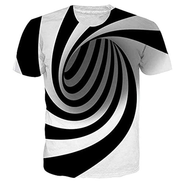 Clever 3D optical illusion t-shirt makes it look like you've got
