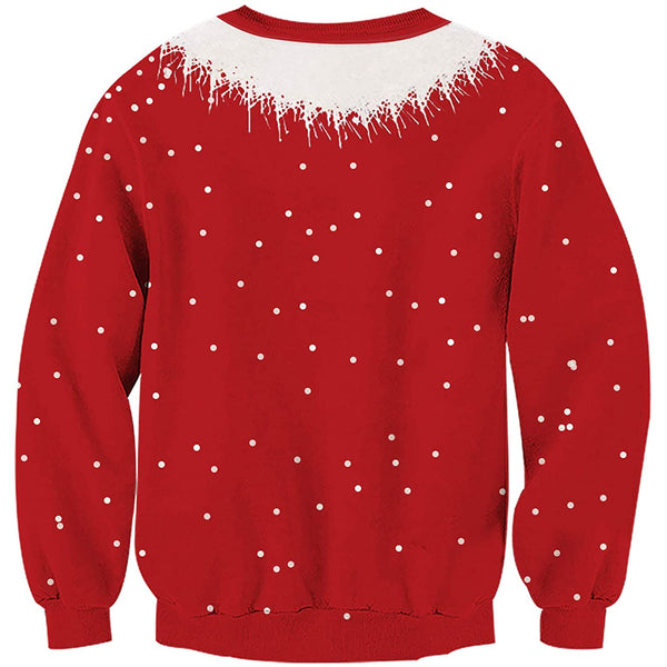 Red Bikini Ugly Christmas Sweater D F Clothing