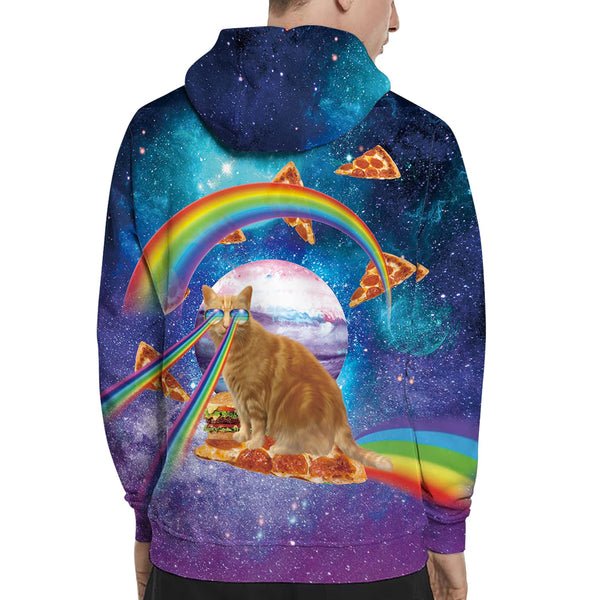 Funny Dj Pizza Cat Hoodie – D&F Clothing