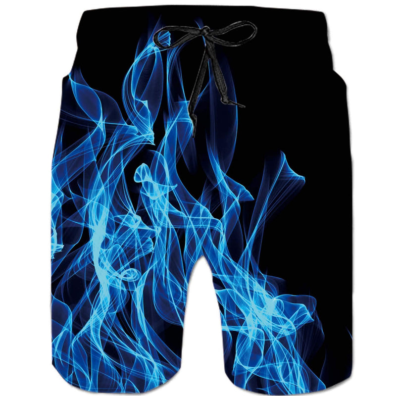 Blue Smoke Funny Board Shorts