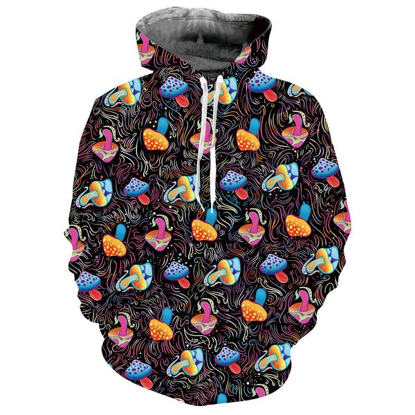 Colorful Mushroom Funny Hoodie