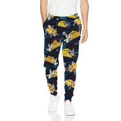 Space Taco Cat Funny Sweatpants