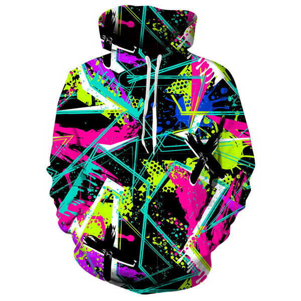 80s Retro Grappige Hoodie