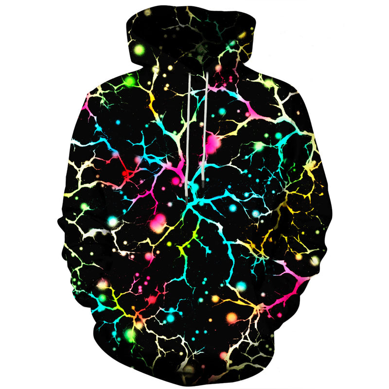 Colorful Crack Funny Hoodie