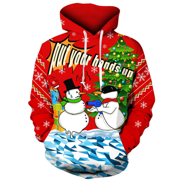 Snowman christmas hoodie online