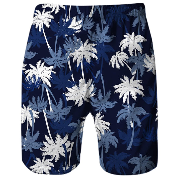 Boardshorts mit Kokosnussbaum-Motiv