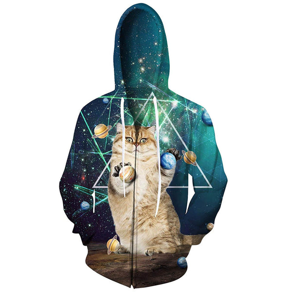 Clothing Funny D&F Hoodie – Christmas Cats