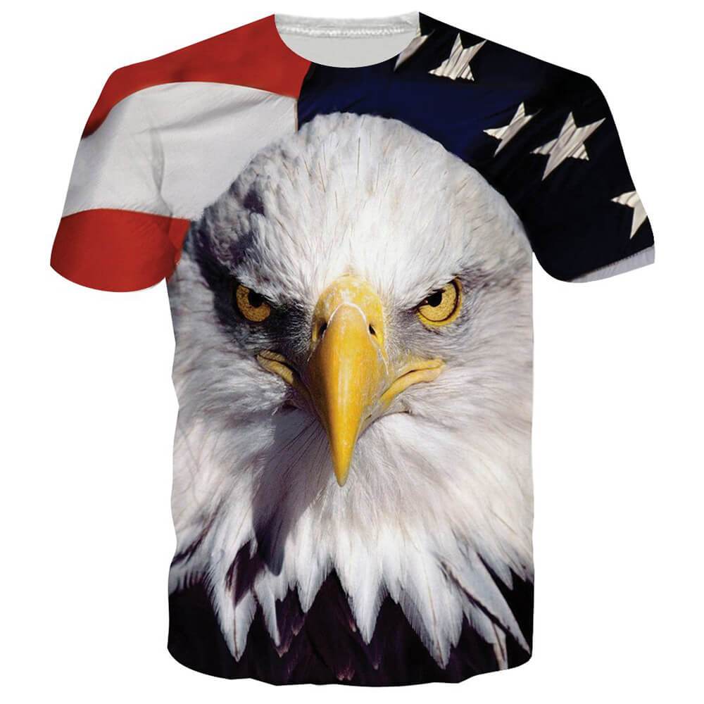 American flag shop eagle t shirt