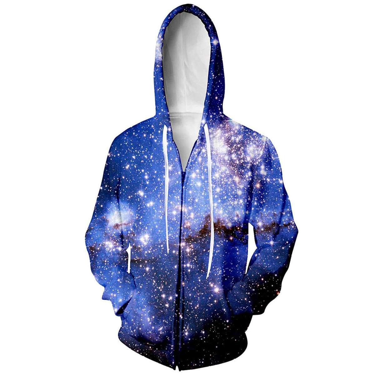 Cheap Space Galaxy Hoodies Desert and Forest D F Clothing