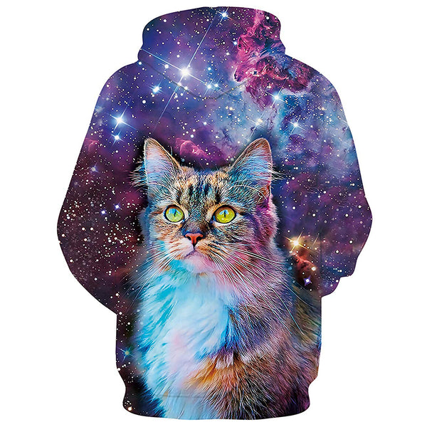 Galaxy cat cheap hoodie