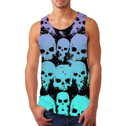 Lustiges Skelett Tank Top