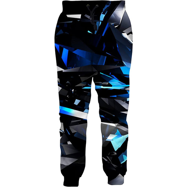 Diamond Geometric Funny Joggers