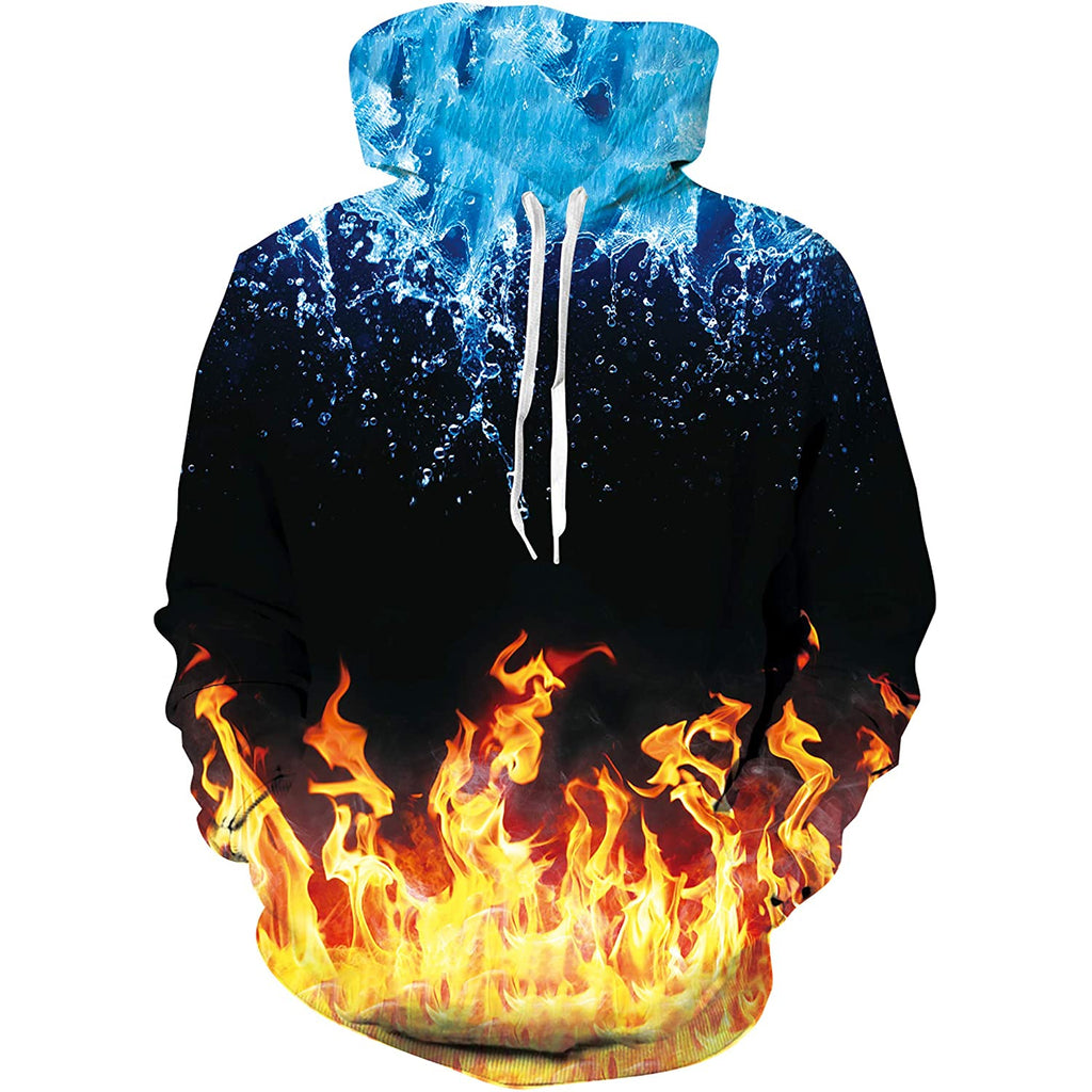 Adidas fire shop and ice hoodie