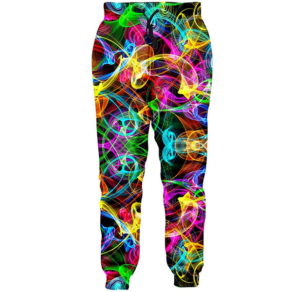 Colorful Smoke Funny Sweatpants