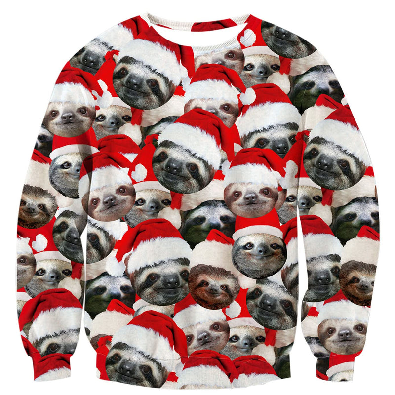 Next sloth hotsell christmas jumper