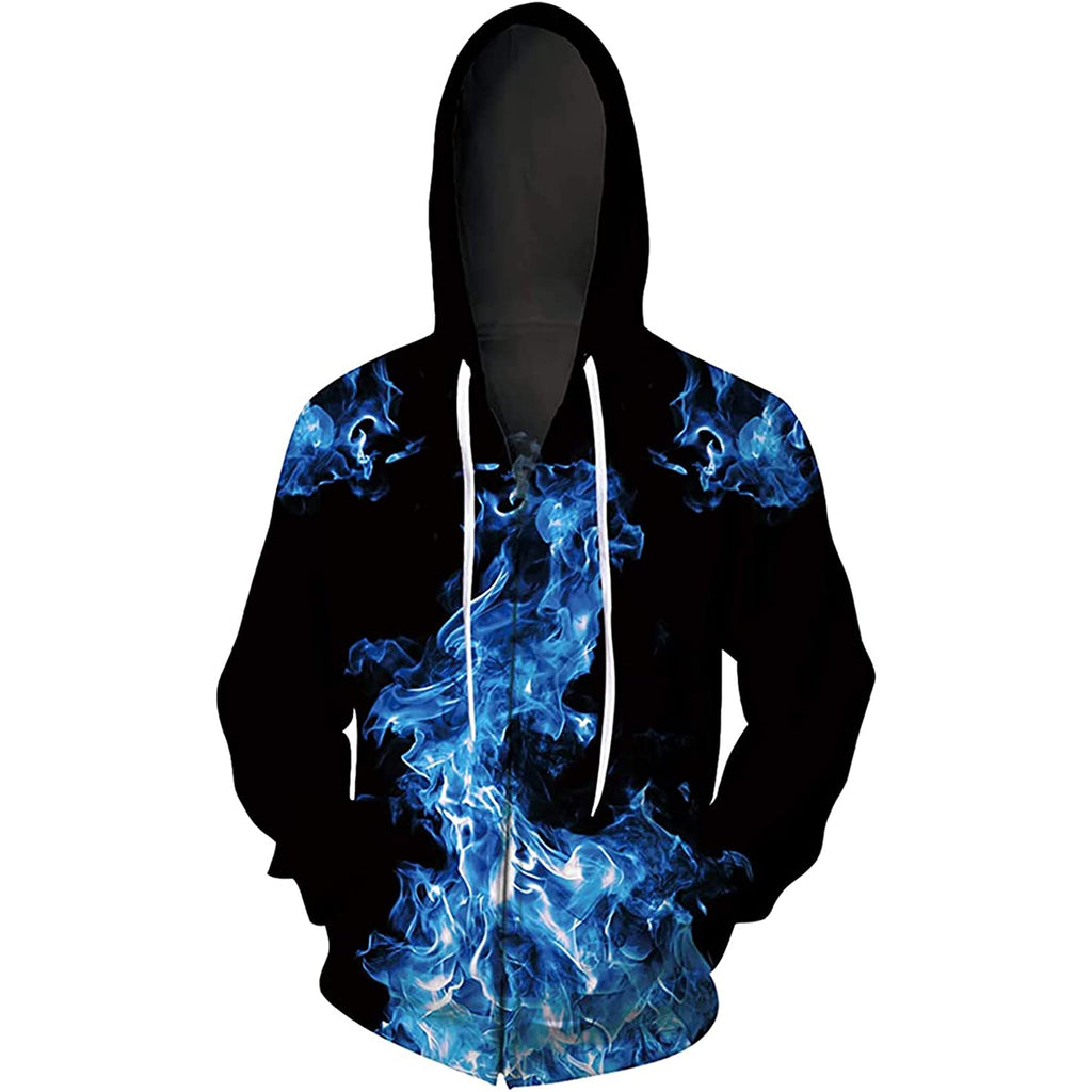 Cool blue hoodies best sale