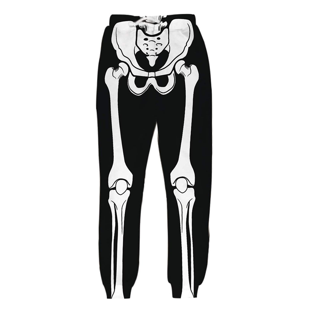 Green Skeleton Sweatpants – D&F Clothing