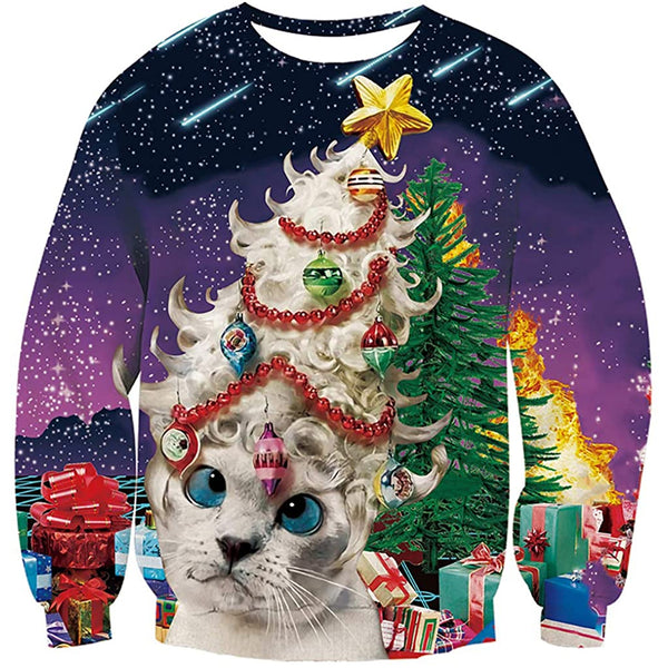 Desert Clothing - D&F Forest Christmas – Cat and Sweatshirts