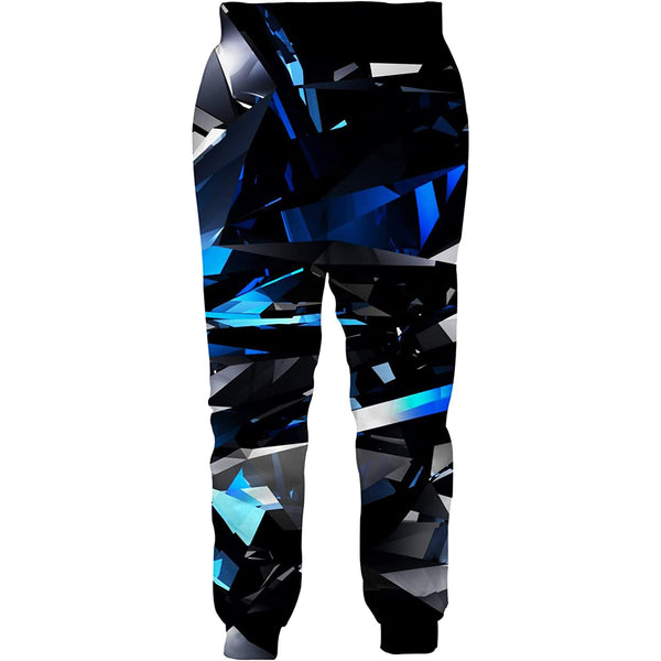 Diamond Geometric Funny Joggers