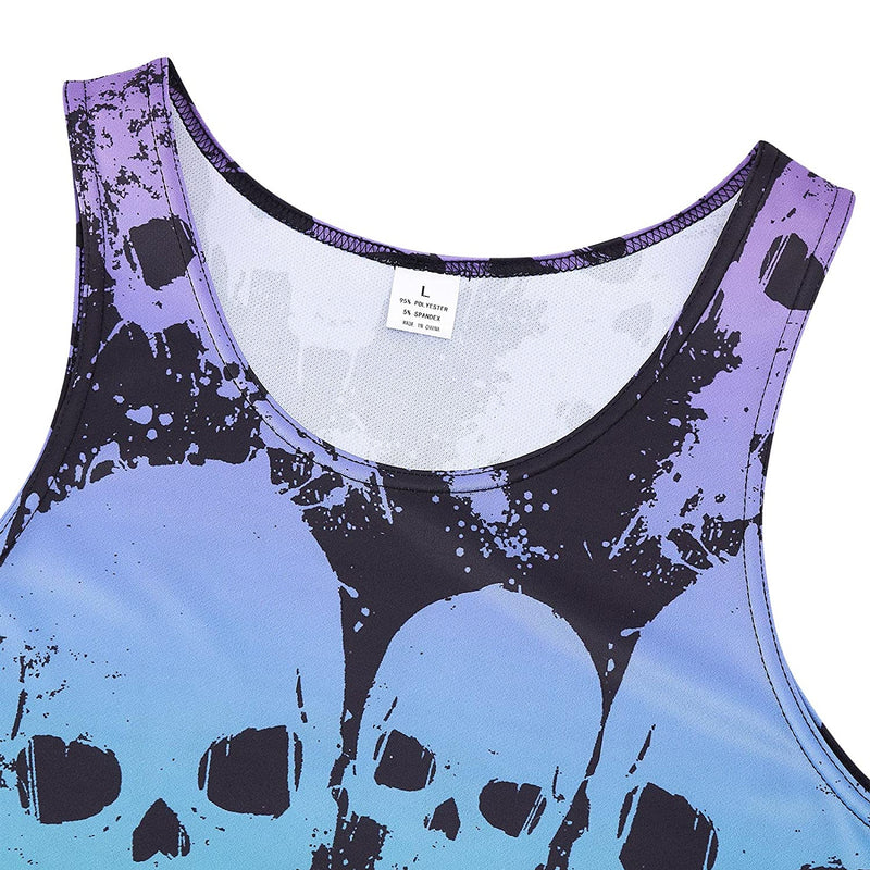 Skeleton Funny Tank Top