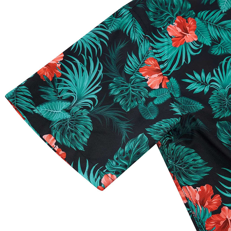 Floral Leaf Funny Hawaiian Shirt